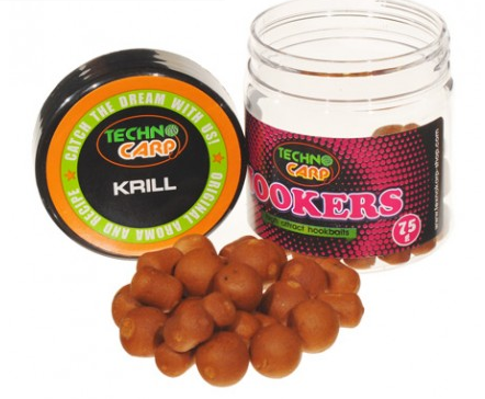 

Бойлы насадочные Hookbaits "Krill" d.14мм (10*14мм ) 75грамм