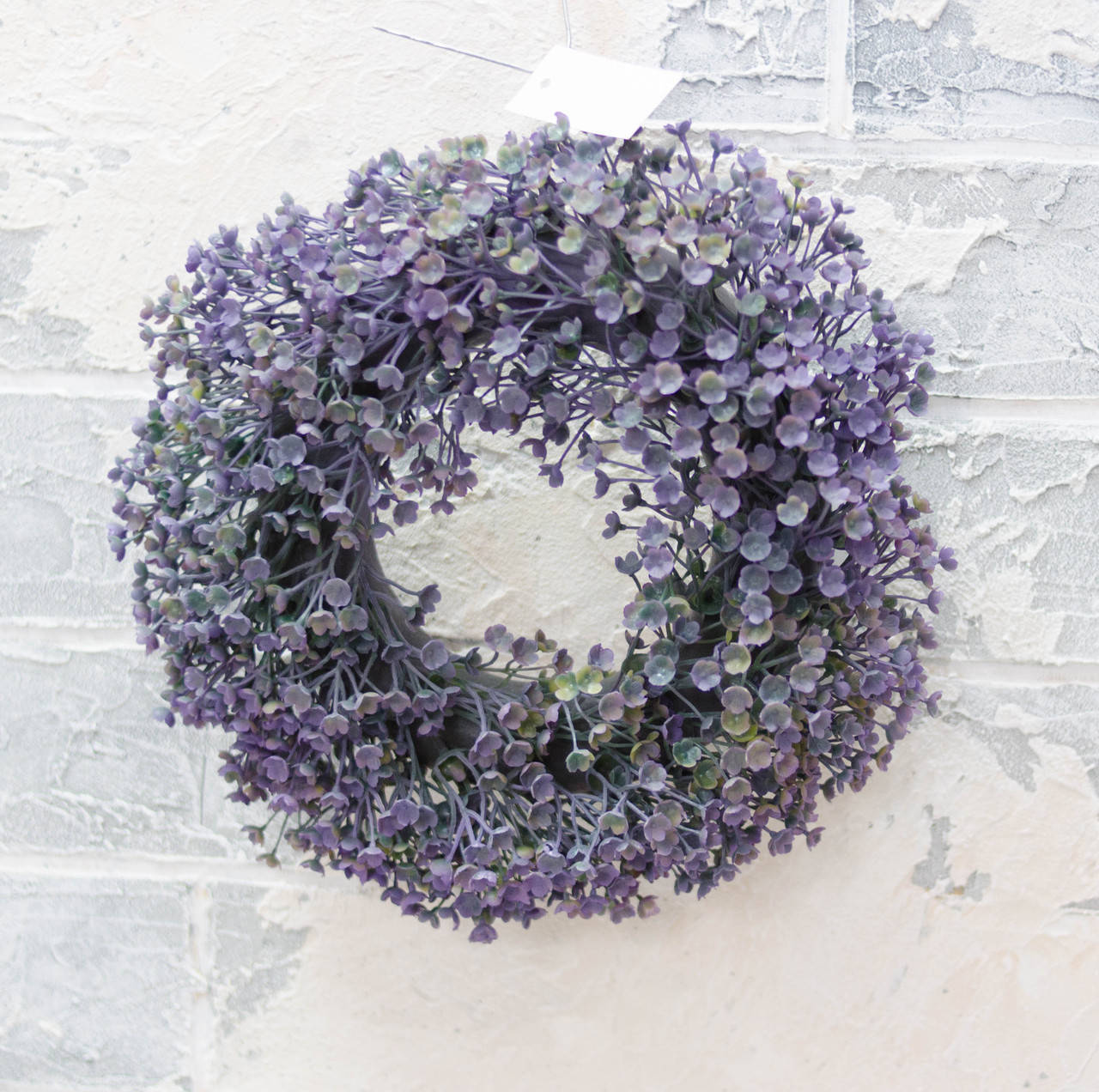 

Венок из зелени искусственной 25см