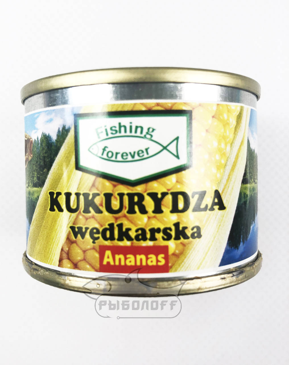 

Прикормка кукуруза со вкусом ананаса "Fishing Forever"