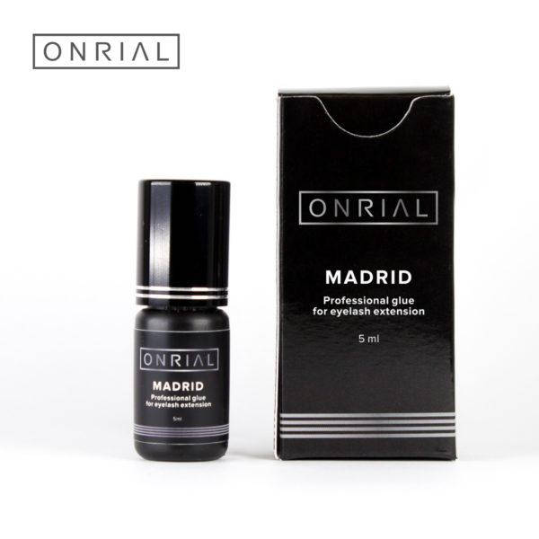 

Профессиональный черный клей для наращивания ресниц «Madrid», 0,5-1сек. 5 мл