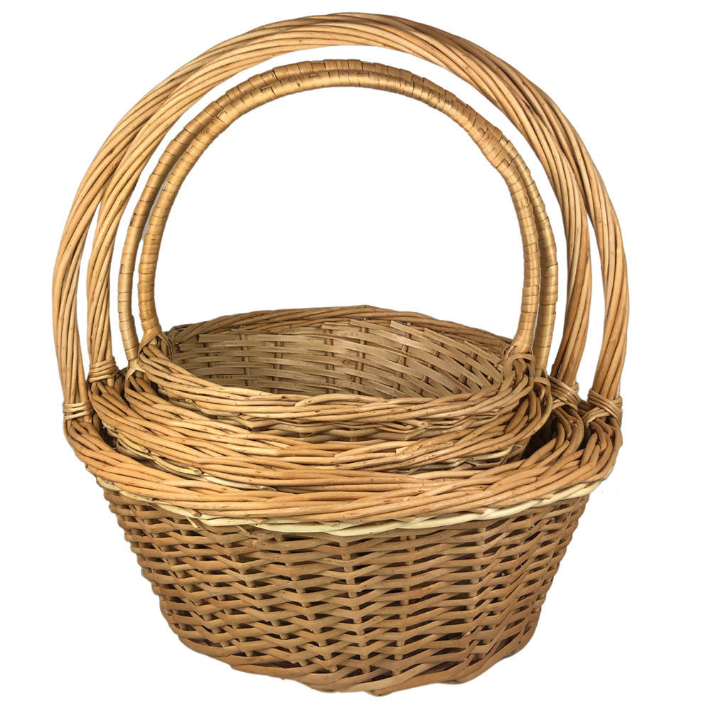 

Корзина из лозы, набор из 4 шт