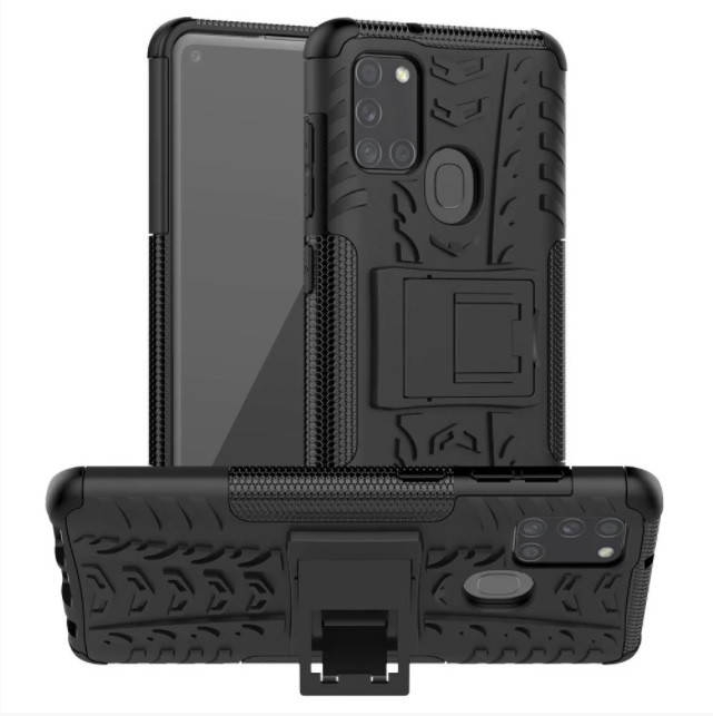 

Чехол Armor для Samsung Galaxy A21S 2020 / A217F Противоударный (разные цвета) черный