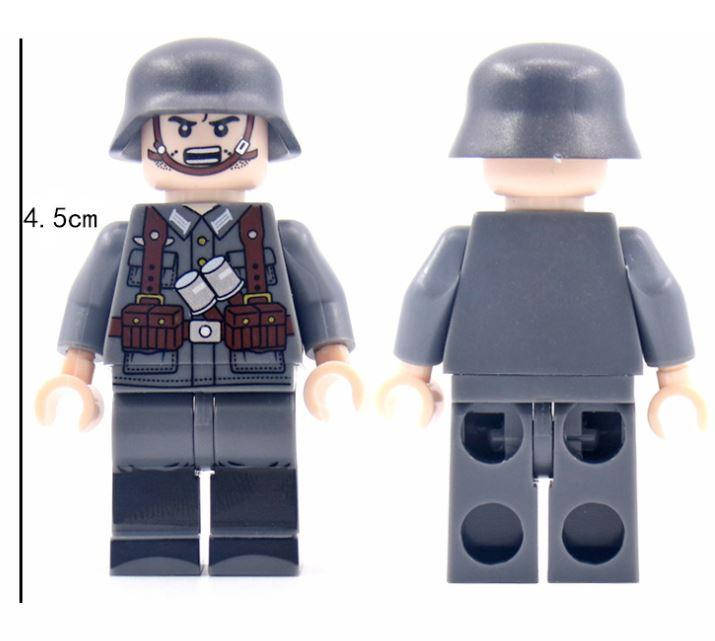 

Военные фигурки,Немецкий солдат 1шт, BrickArms