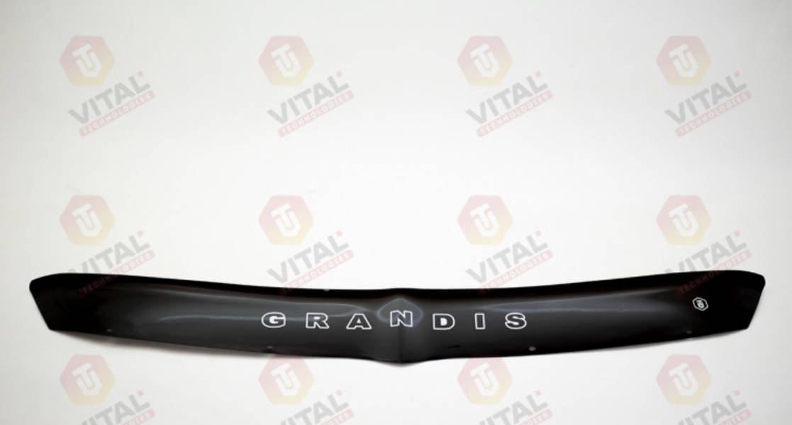 

Дефлектор капота VT52 (мухобойка) Mitsubishi Grandis 2003-2011, Vip Tuning, MSH26