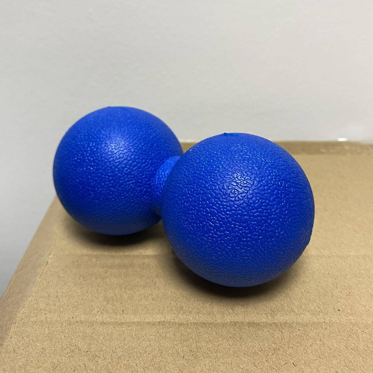 

Массажный мяч для всего тела, самомассажа "Арахис" кистевой эспандер DuoBall OSPORT 12х6х6 см (MS 1060-2)