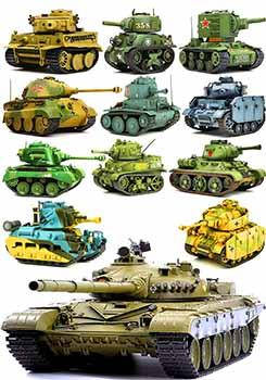 

Вафельная картинка Танки (World of Tanks) А4