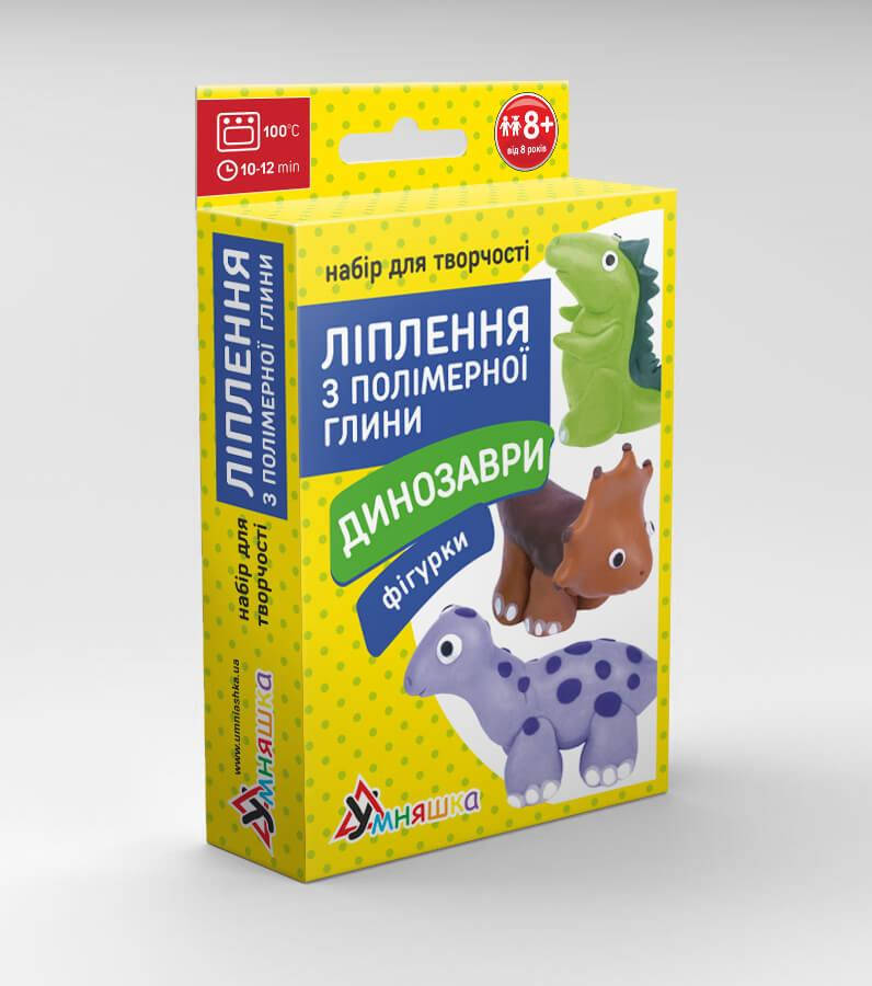 

Набор для творчества "Лепка из полимерной глины "Фигурки Динозавры"