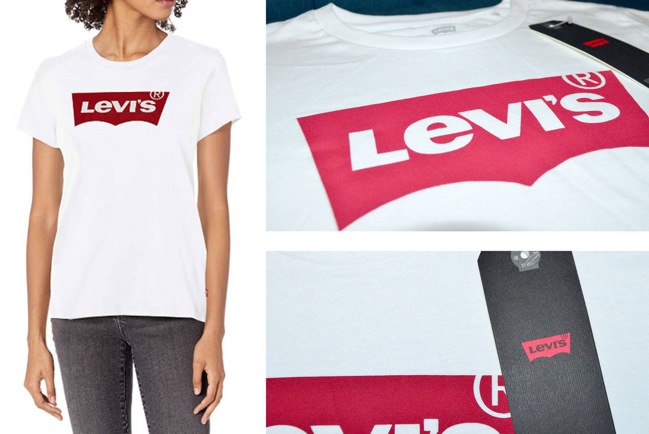 

Женская футболка Levi's Perfect 100% хлопок S, M, L, Xl, XXl, Белый