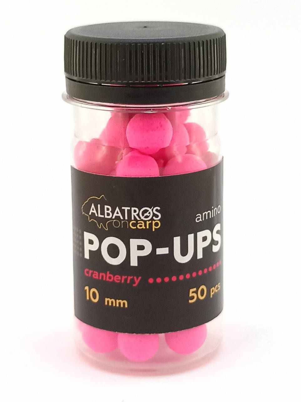 

Бойлы плавающие Amino POP-UP Cranberry (КЛЮКВА) 10мм "Albatros on Carp"