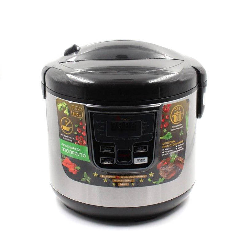 

Мультиварка DOMOTEC MS-7721 (5л, 11прог. 900Вт)