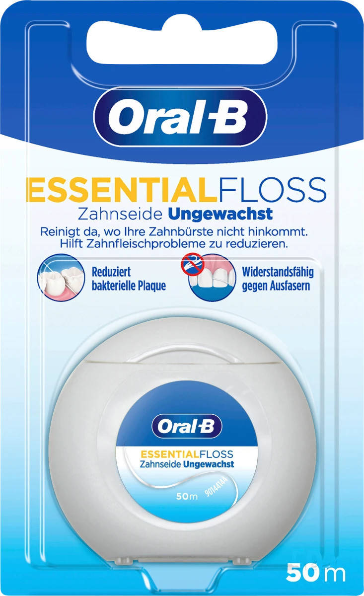 

Зубная нить Essentialfloss без воска Oral-B, 50 м (Германия)
