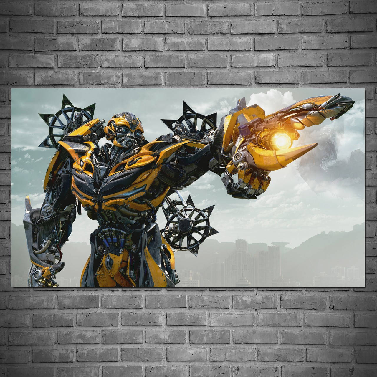 

Плакат "Трансформер Бамблби, автобот, Transformers, BumbleBee" (артикул 0603)
