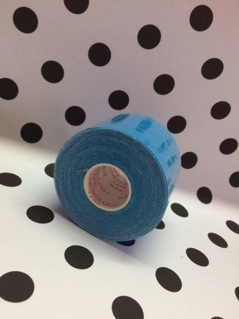 

Кинезио тейп Kinesiology Tape 5см х 5м - телесный Голубой