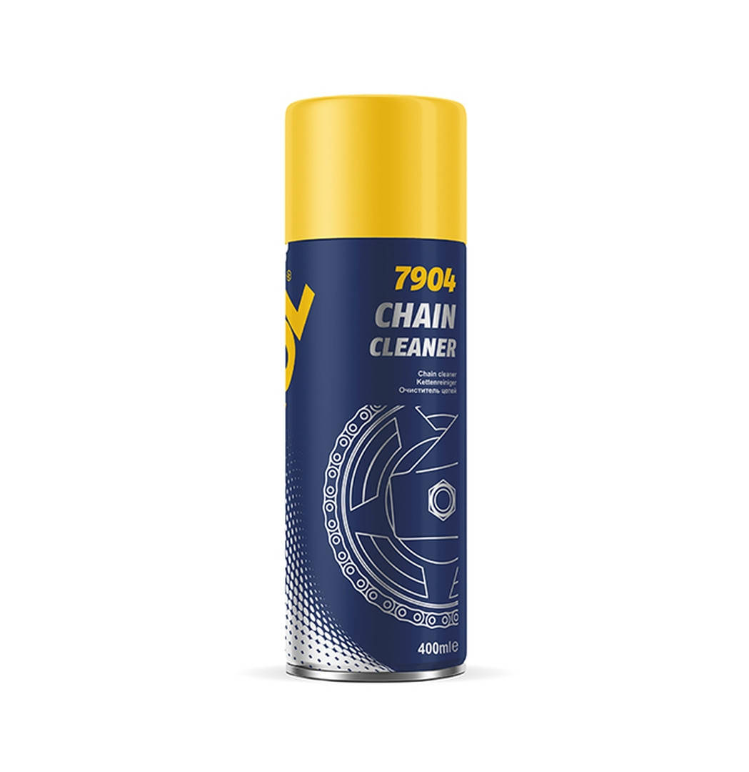 

MANNOL CHAIN CLEANER 400ML-СПРЕЙ ДЛЯ ОЧИСТКИ ЦЕПИ (7904) (24)/MN7904