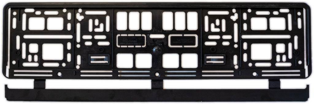 

Рамка под номер (универсальная) VORTEX черная, шт