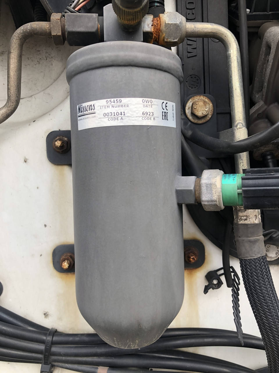 

Осушитель кондиционера Renault Premium рено премиум DXI 460 б/у