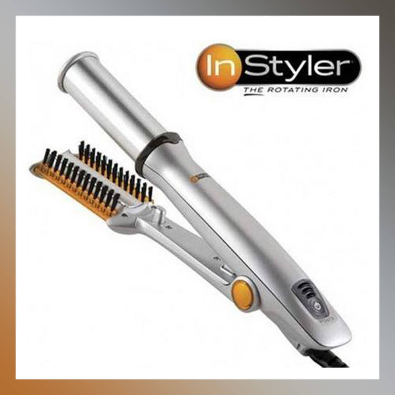 

Утюжок с щеткой плойка для укладки завивки волос InStyler M - 125 50 Вт FS