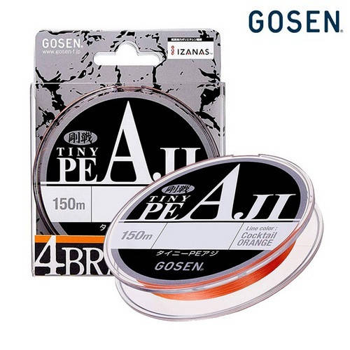 

Шнур Gosen Tiny PE Aji 150m PE0.2 5lb
