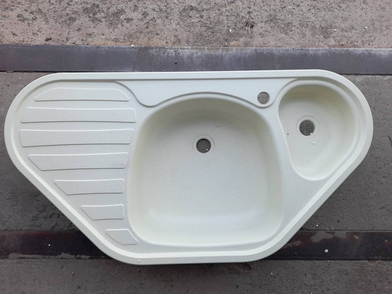 

Гранитная мойка Valetti №20 960х500 std, Белый