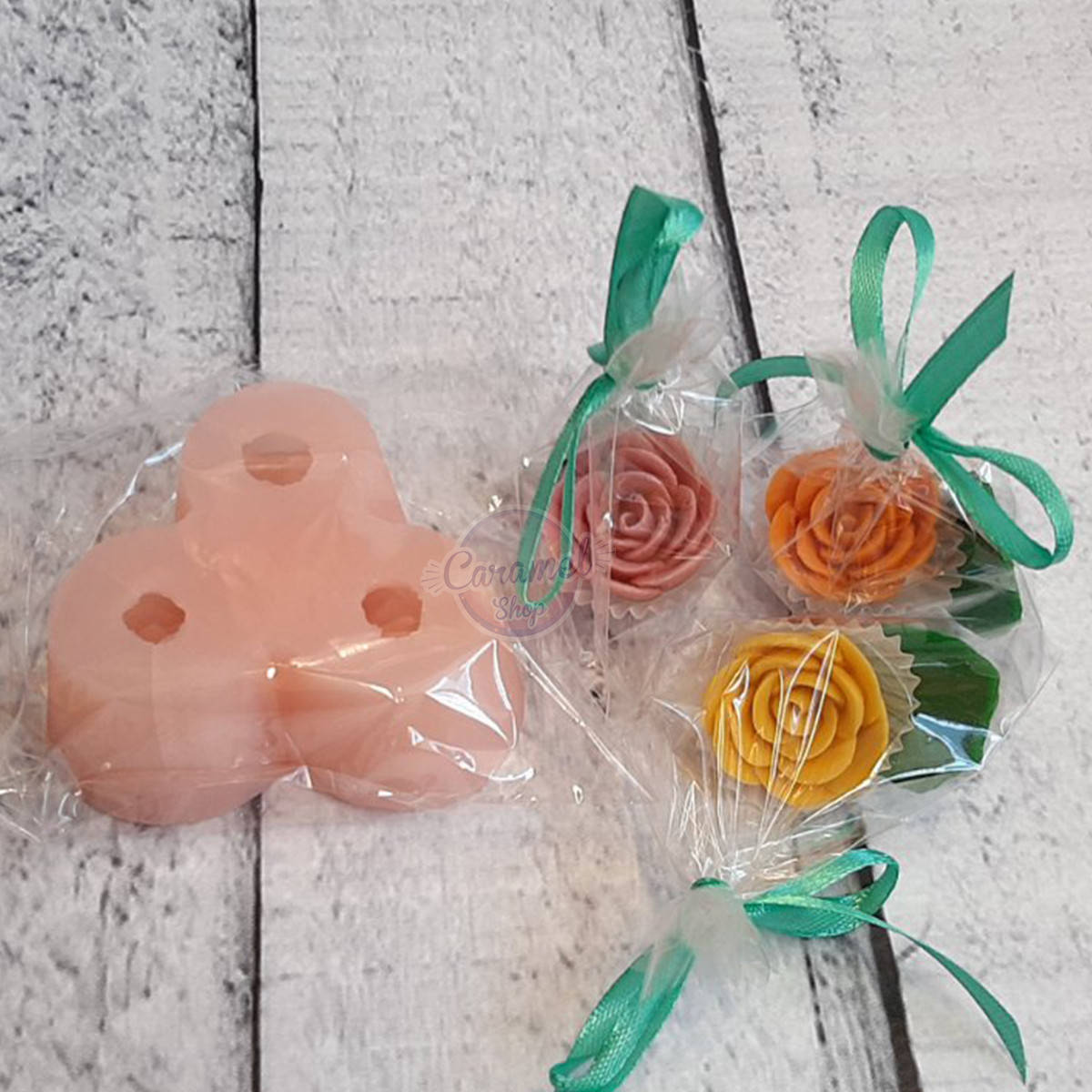 

Силиконовый молд для мастики и шоколада Роза 3D, 3Д