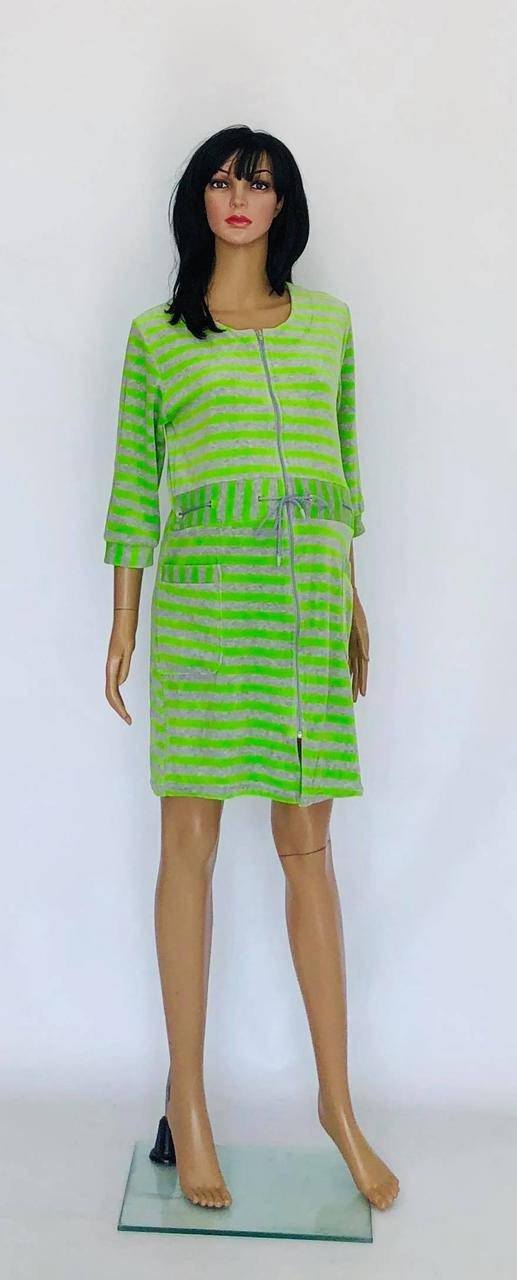 

Велюровый халат на молнии для беременных Украина 50