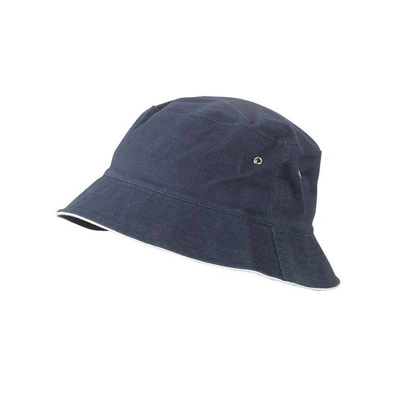 

Панама из плотного хлопка L/XL, NVW Тёмно-синий/белый