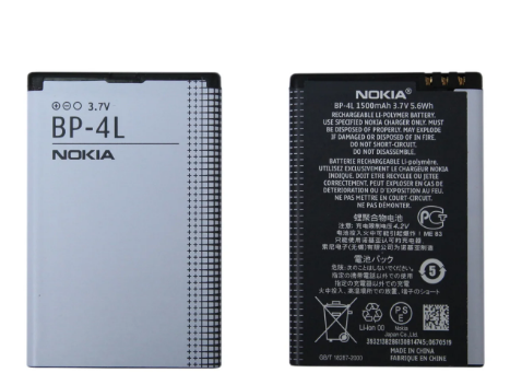 

Аккумулятор Nokia BP-4L, 1500 mAh АААА