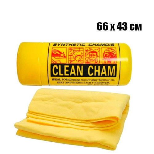 

Тряпка салфетка в тубе для автомобиля 66х43см синтетическая Clean Cham
