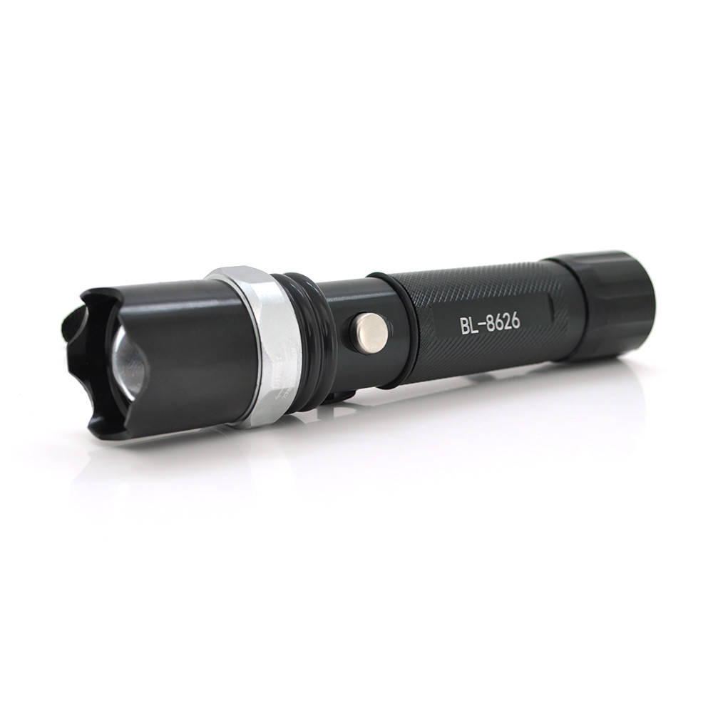 

Фонарик Bailong BL-T8626, 500ЛМ, алюминий, Bailong Li-ion 18650 4200mAh, BOX