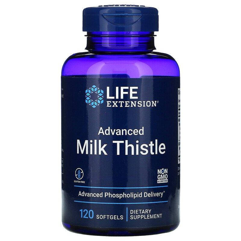 

Life Extension Milk Thistle 120 гелевых капсул