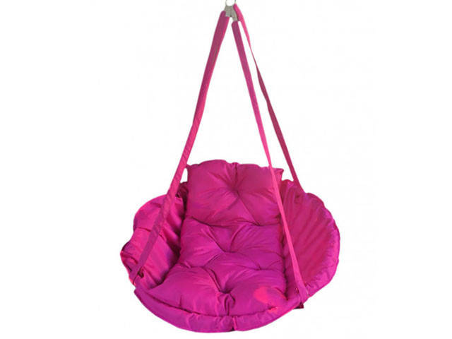 

Подвесная детская качеля Гамак 150 кг 96 см Розовый
