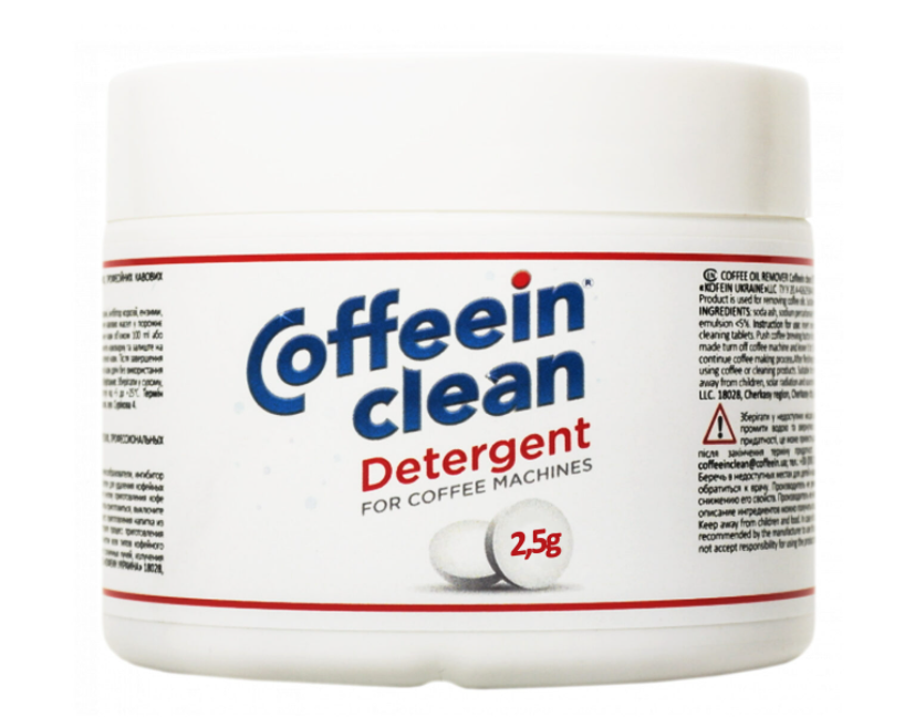 

Таблетках для очистки от кофейных масел Coffeein clean DETERGENT 200/2,5 гр