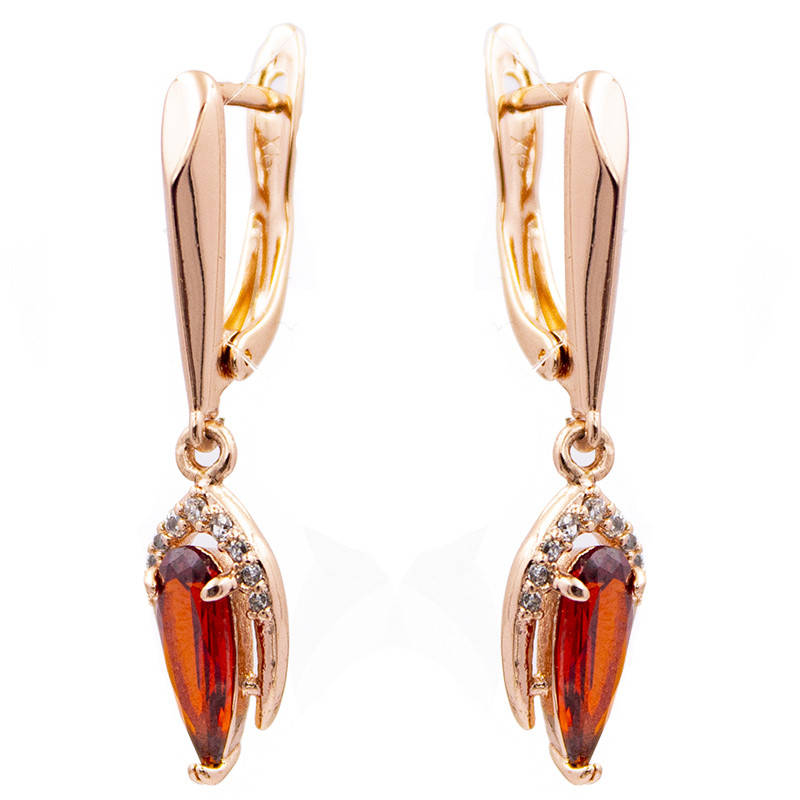 

Серьги позолота "Комета"