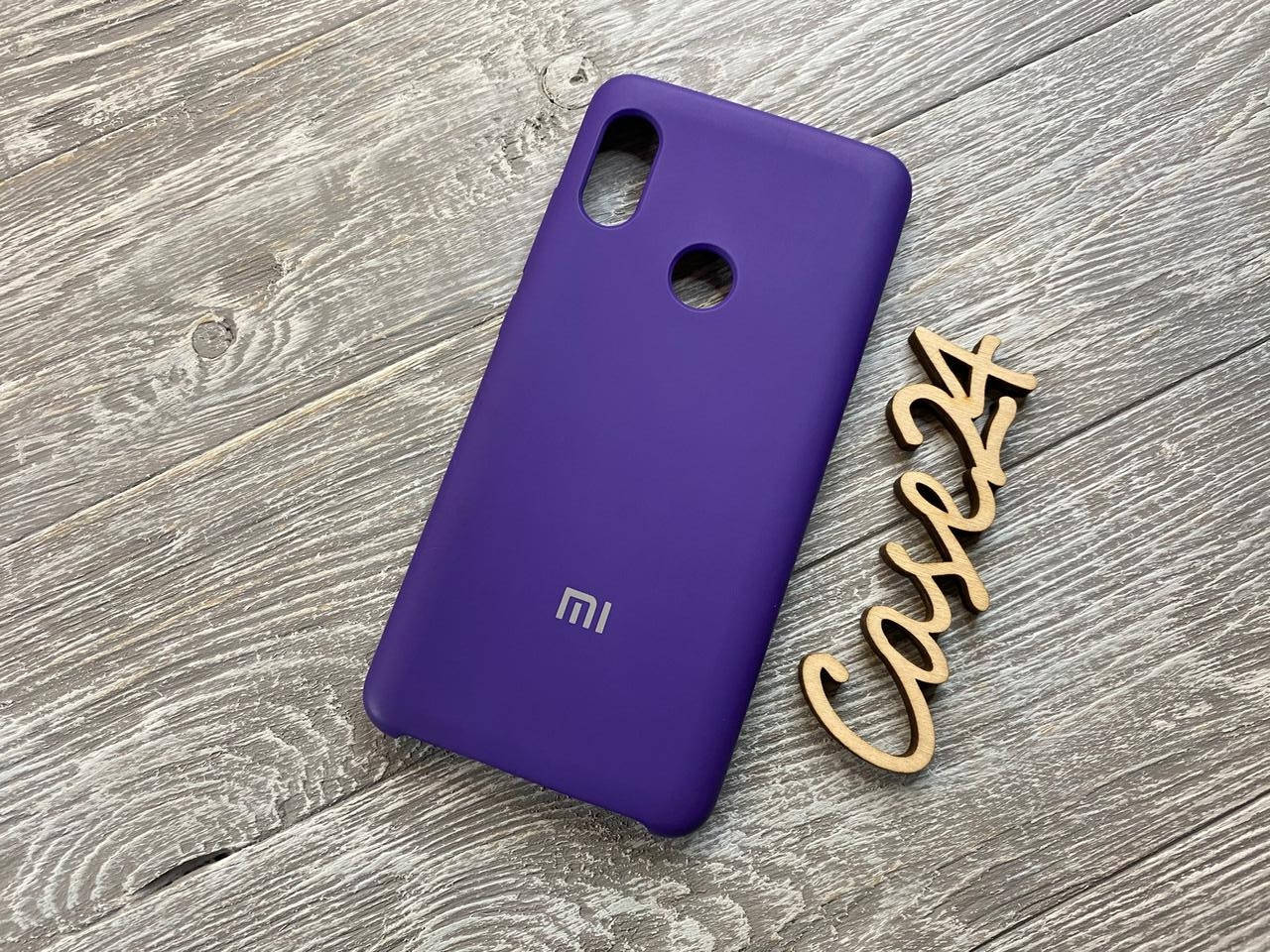 

Чехол Soft touch для Xiaomi Redmi Note 5 (8 цветов) фиолетовый