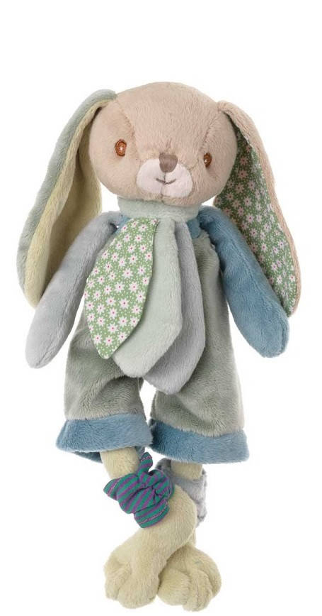 

Мягкая игрушка зайчик Benji, Зелёный
