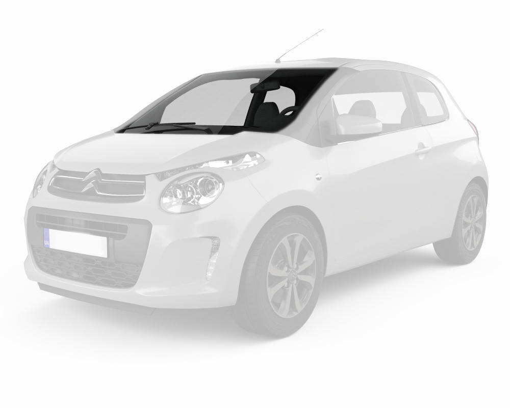 

Лобовое стекло Citroen C1 (2014-)/Peugeot 108 (2014-)/Toyota Aygo (2014-) /Ситроен С1, Зелёный