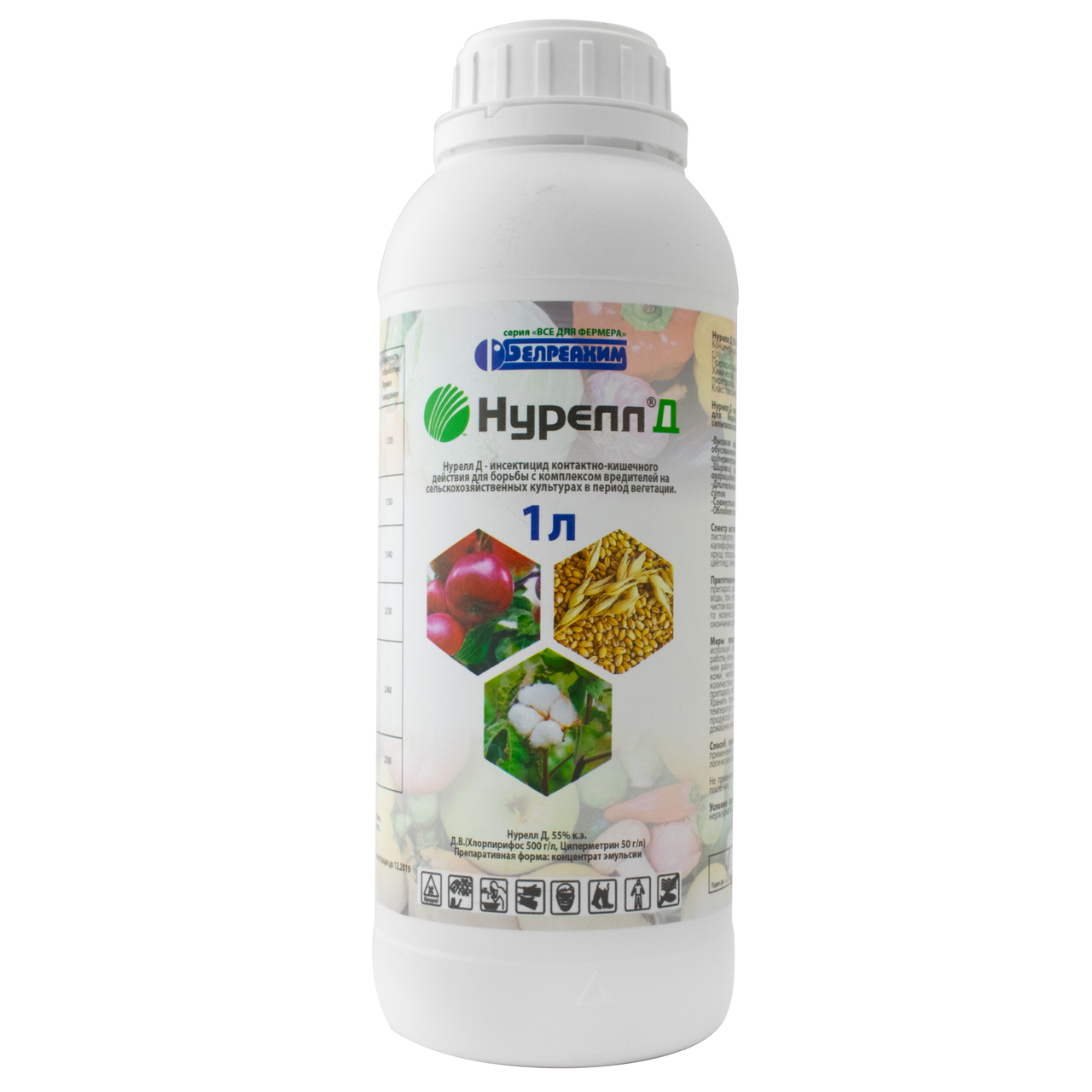 

Инсектицид Нурелл-Д 55% к.э 1 л Белреахим