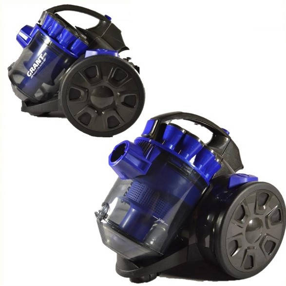 

Контейнерный пылесос GRANT GT-1605 3000 Watt без мешка.Колбовый,бытовой пылесос.Синий