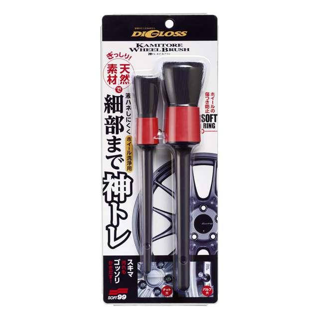 

Кисти SOFT99 DiGloss Kamitoré Brush для очистки колесных дисков 2 шт