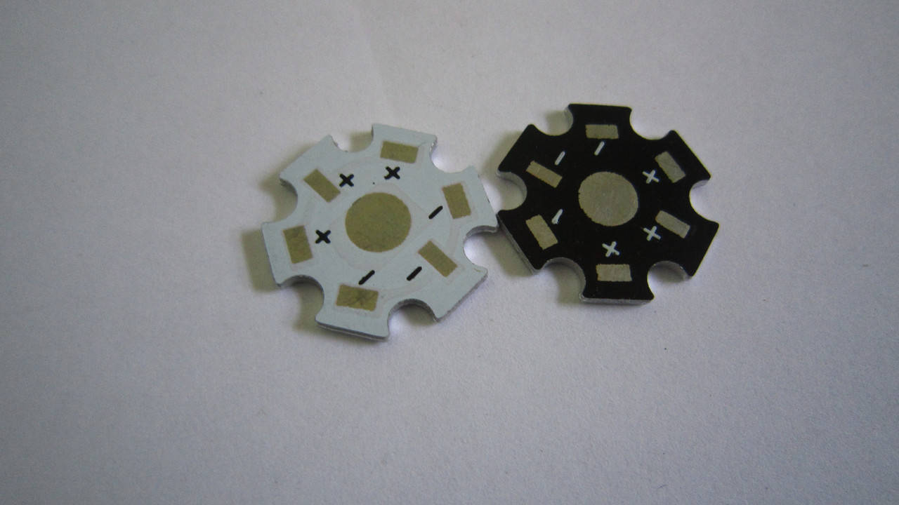 

Алюминиевая подложка для одного светодиода "эмитер" 1W/3W/5W 20мм