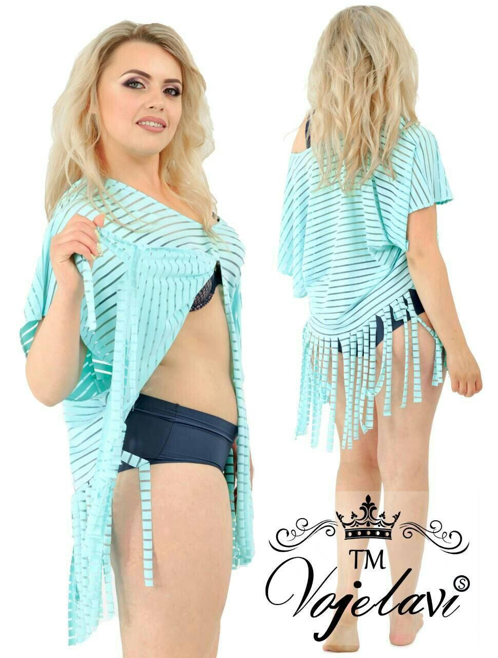 

Пляжная туника женская вискоза (48-54)(5цв) "MODNUY OBRAZ" недорого от прямого поставщика, Разные цвета