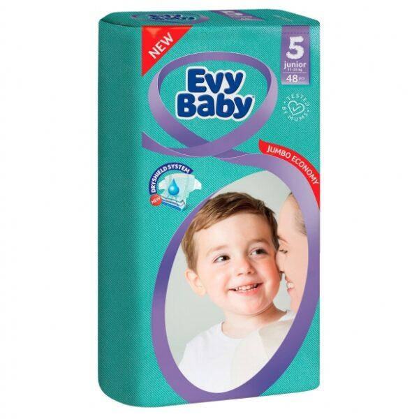 

Подгузники детские Evy Baby Junior 5 (11-25 кг), 48 шт.
