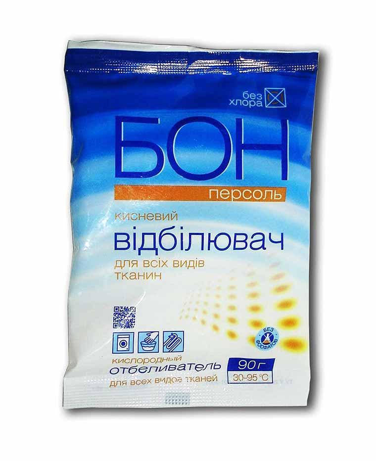

Отбеливатель для всех видов тканей, Бон персоль, Эленси, 90 г