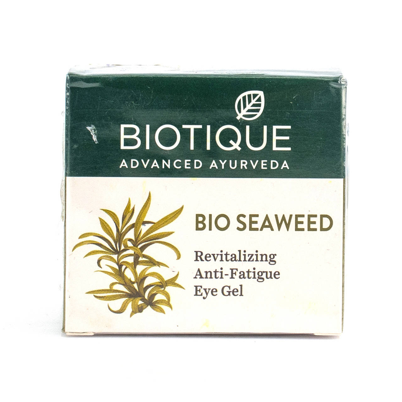 

Для кожи вокруг глаз Biotique Seaweed Anti-Fatigue Eye Gel, Био Водоросли, 15 гр