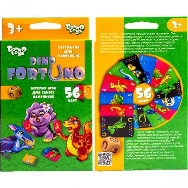 

Настольная развивающая игра «Dino Fortuno»