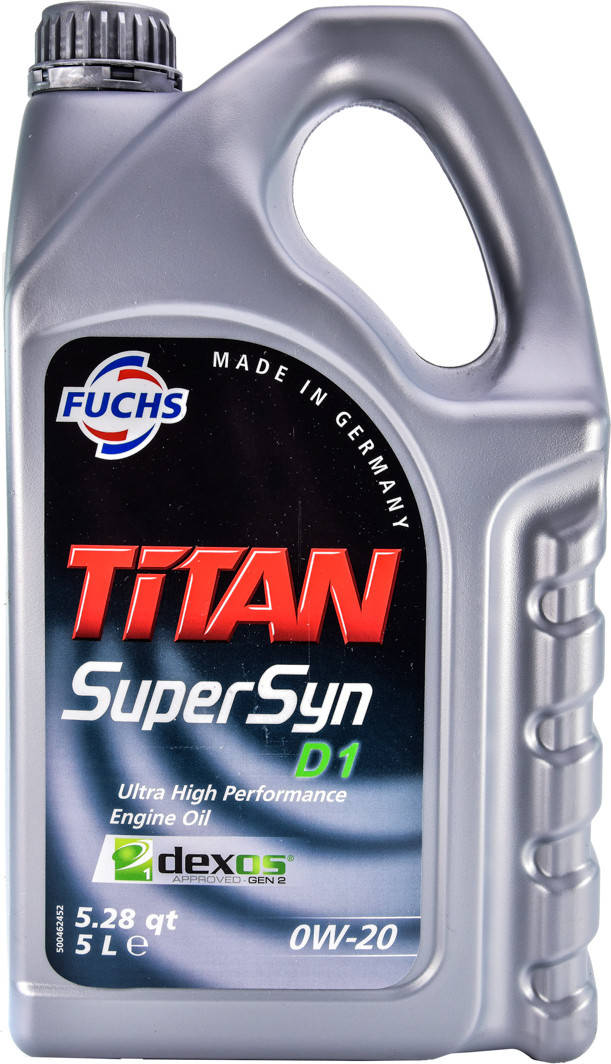 

Моторное масло TITAN Supersyn D1 SAE 0W-20 1л. 5 л
