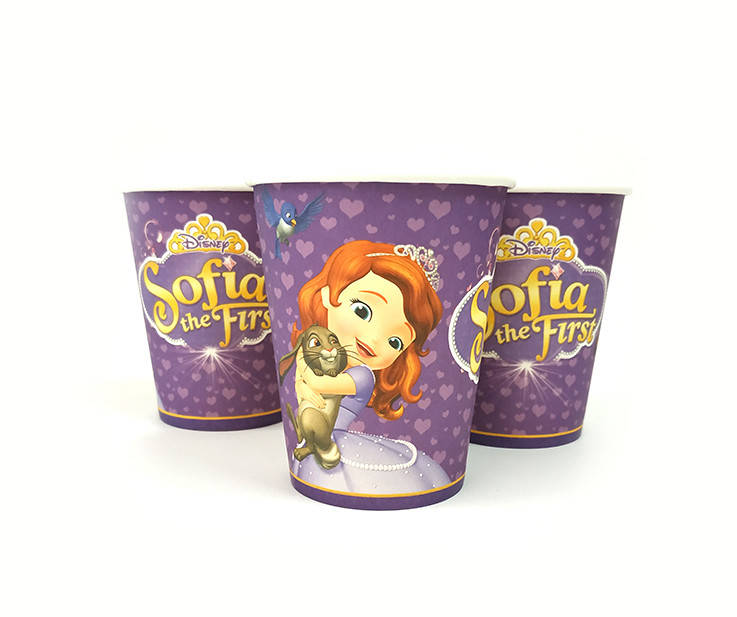 

Набор стаканчиков "Принцесса София" 10 штук