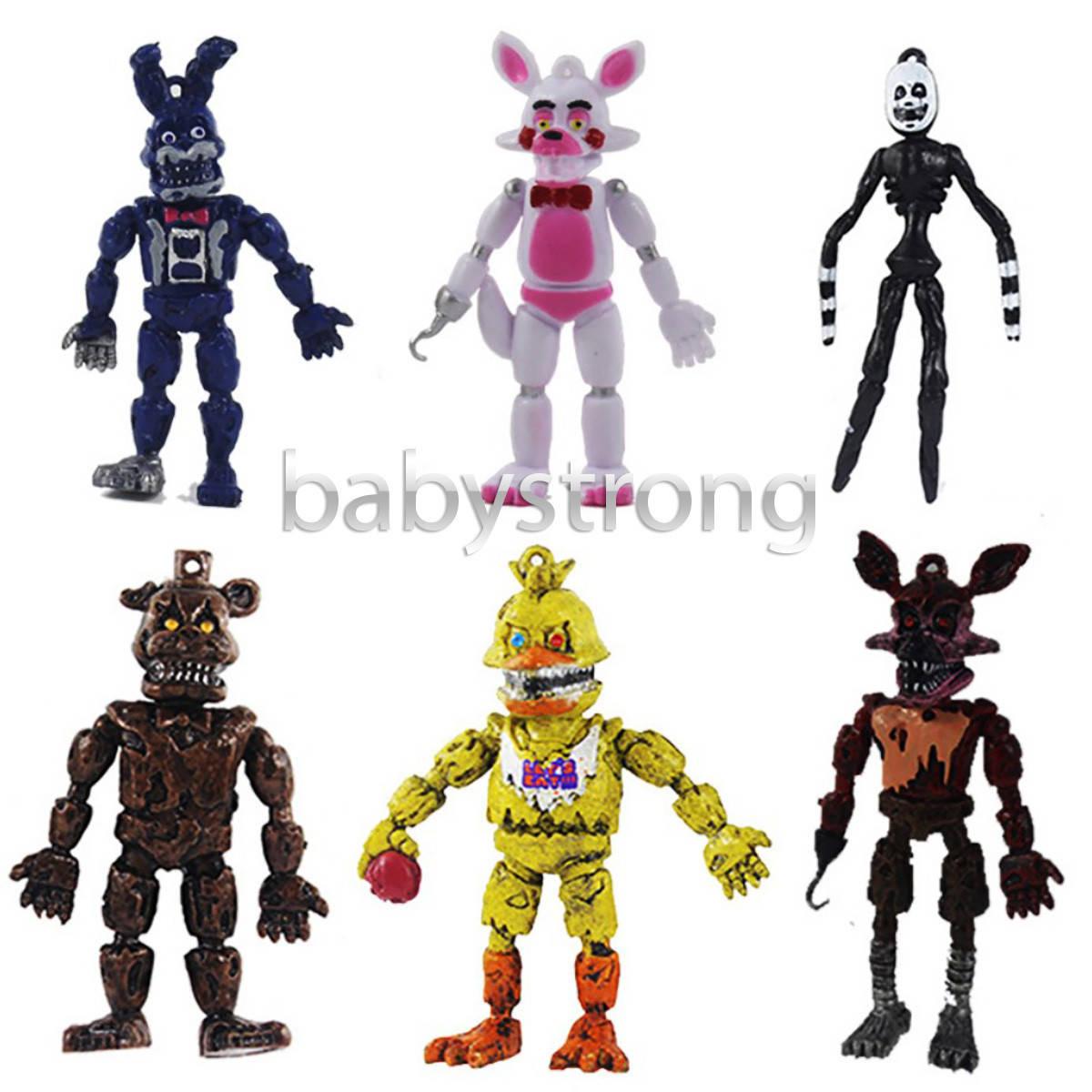 

Коллекция 5 ночей с Фредди 6 шт. Фигурки 10 СМ Фнаф Аниматроники Fnaf