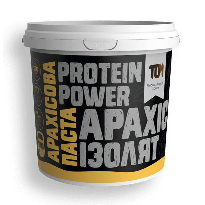 

TOM peanut butter Арахісове Масло 1 kg з ізолятом
