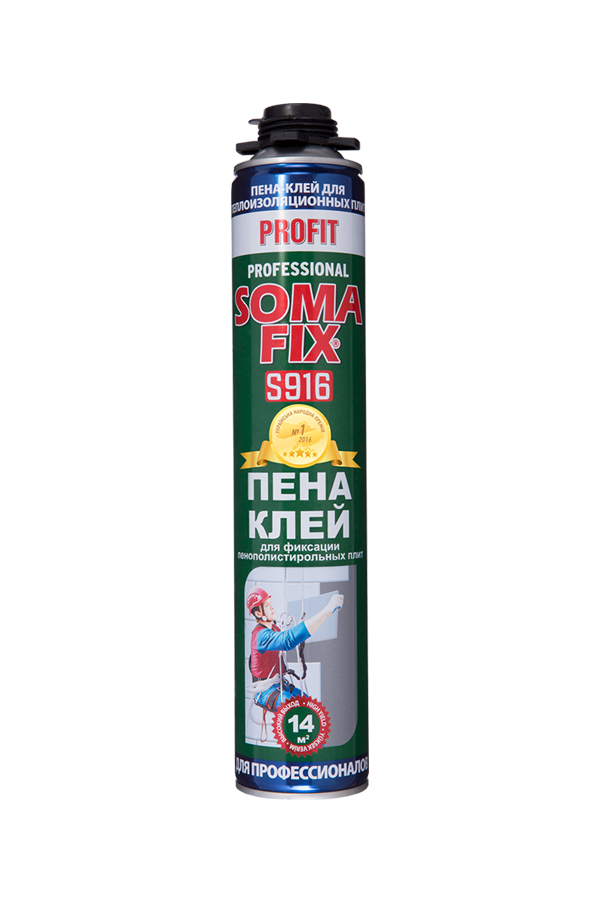 

Піна SOMA FIX (проф. піна-клей Profit для теплоіз. плит) 750 мл
